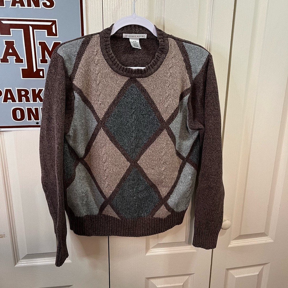 Geoffrey Beene 100% Cotton Men’s Sweater